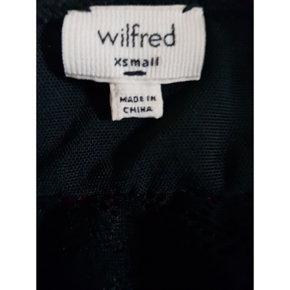 Wilfred Black Lace Sheer Chemise Slip - Picture 9 of 15